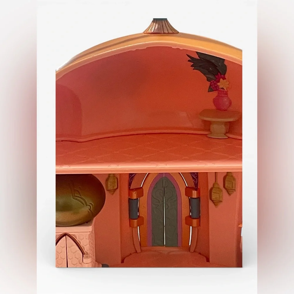 Disney Aladdin Jasmine Palace Mini Doll Playset Agrabah‎ Castle Carry Along Bag